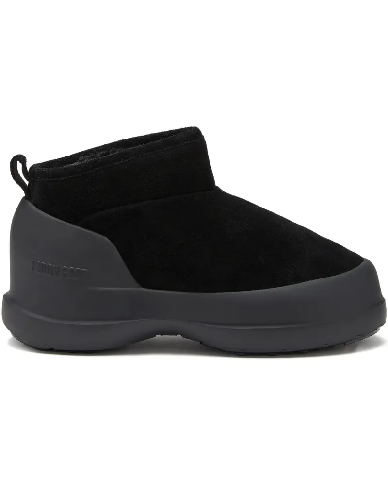 Moon Boot Mezzaluna Regenstiefel - Schwarz Schwarz