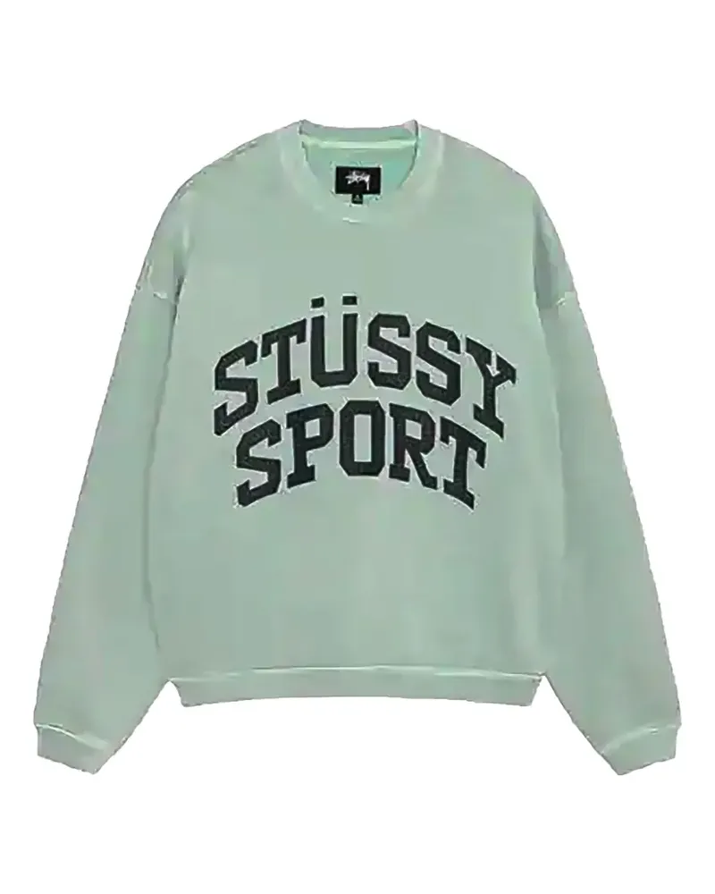 Stüssy Sweatshirt mit Rundhalsausschnitt - Blau Blau