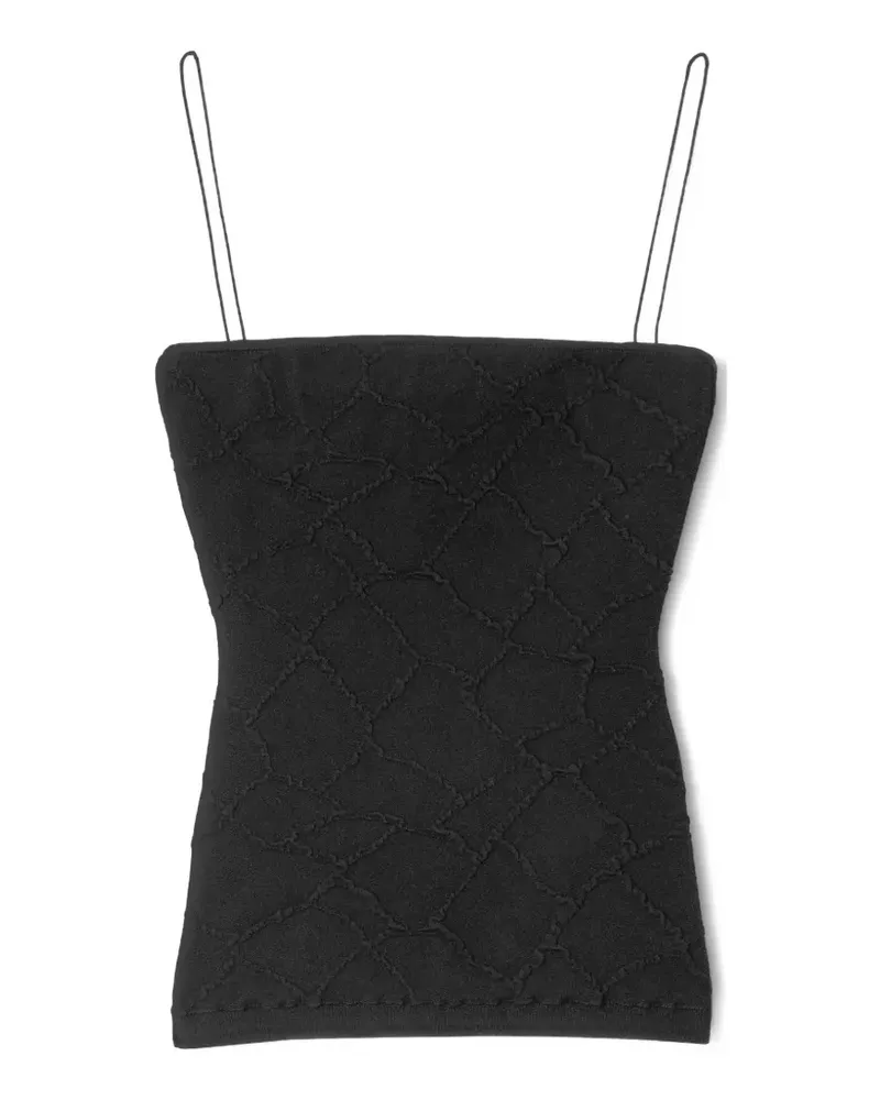 Jacquemus The Giraffe bustier - Schwarz Schwarz