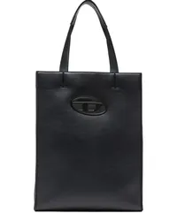 Diesel Holi-D Ns Shopper mit Logo-Schild Schwarz