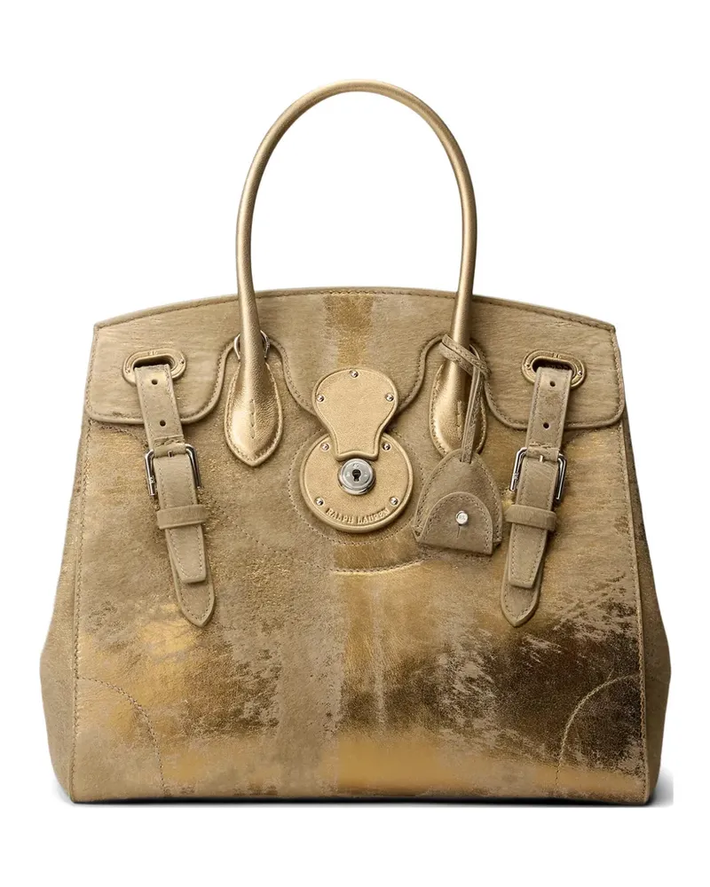 Ralph Lauren Extra-soft Ricky Tote Bag 33cm - Gold Gold