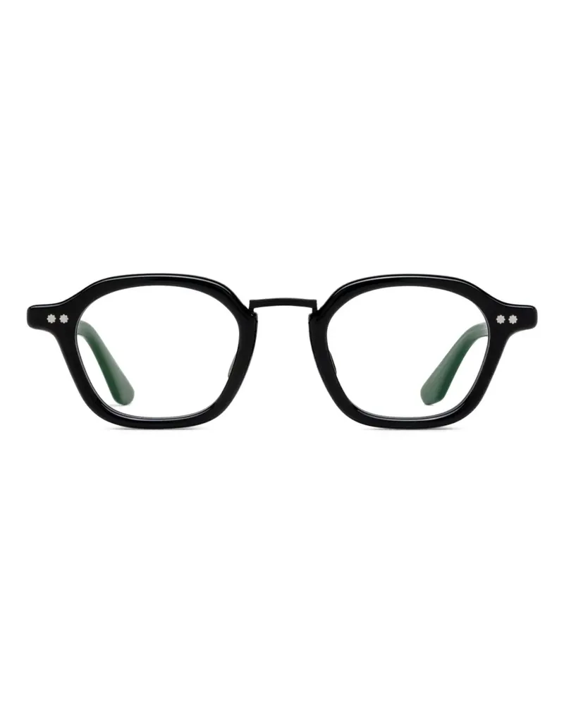 AKILA Geometrische Iris Azetat-Brille - Schwarz Schwarz