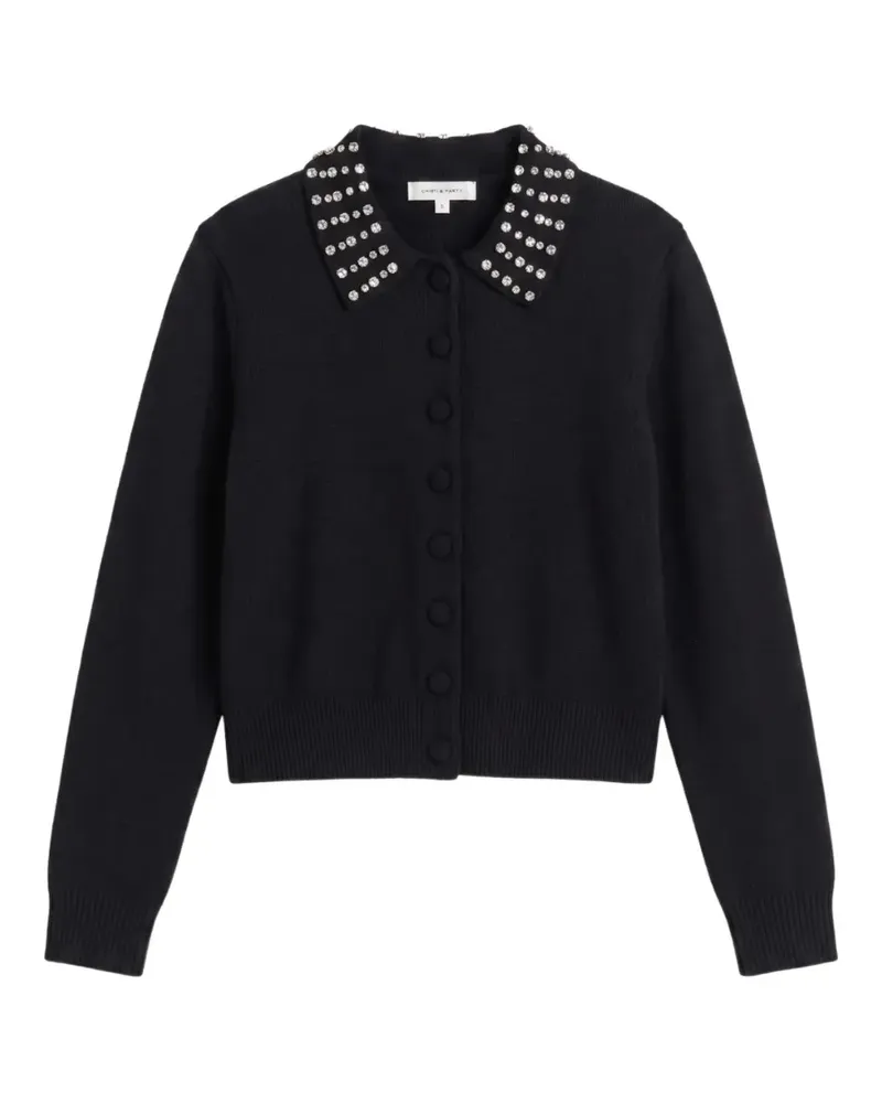 Chinti & Parker crystal-embellished cardigan - Schwarz Schwarz