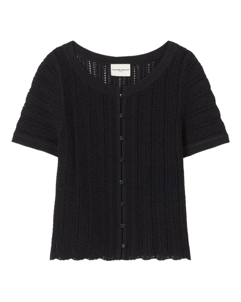 Claudie Pierlot buttoned knit cardigan - Blau Blau