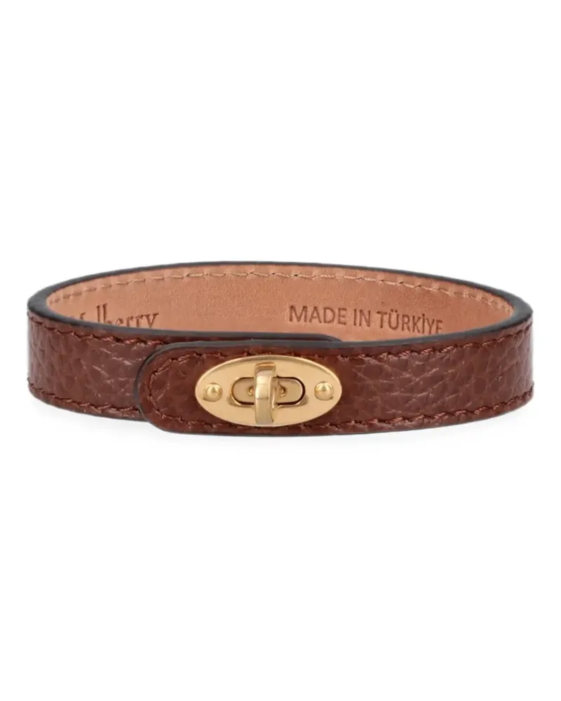Mulberry Bayswater Armband 10mm - Braun Braun