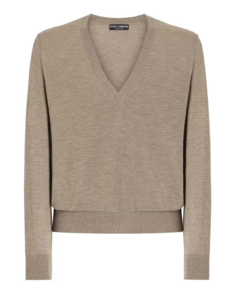 Dolce & Gabbana Pullover aus Kaschmir - Nude Nude