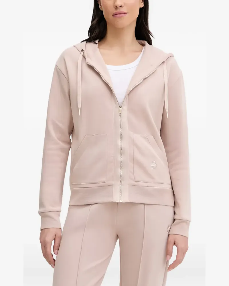 HUGO BOSS Shiny B Hoodie - Nude Nude