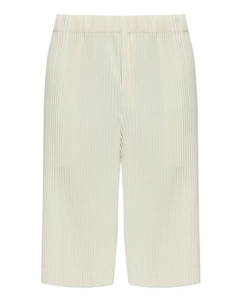 Issey Miyake Wear Or Wrap pleated shorts - Nude Nude