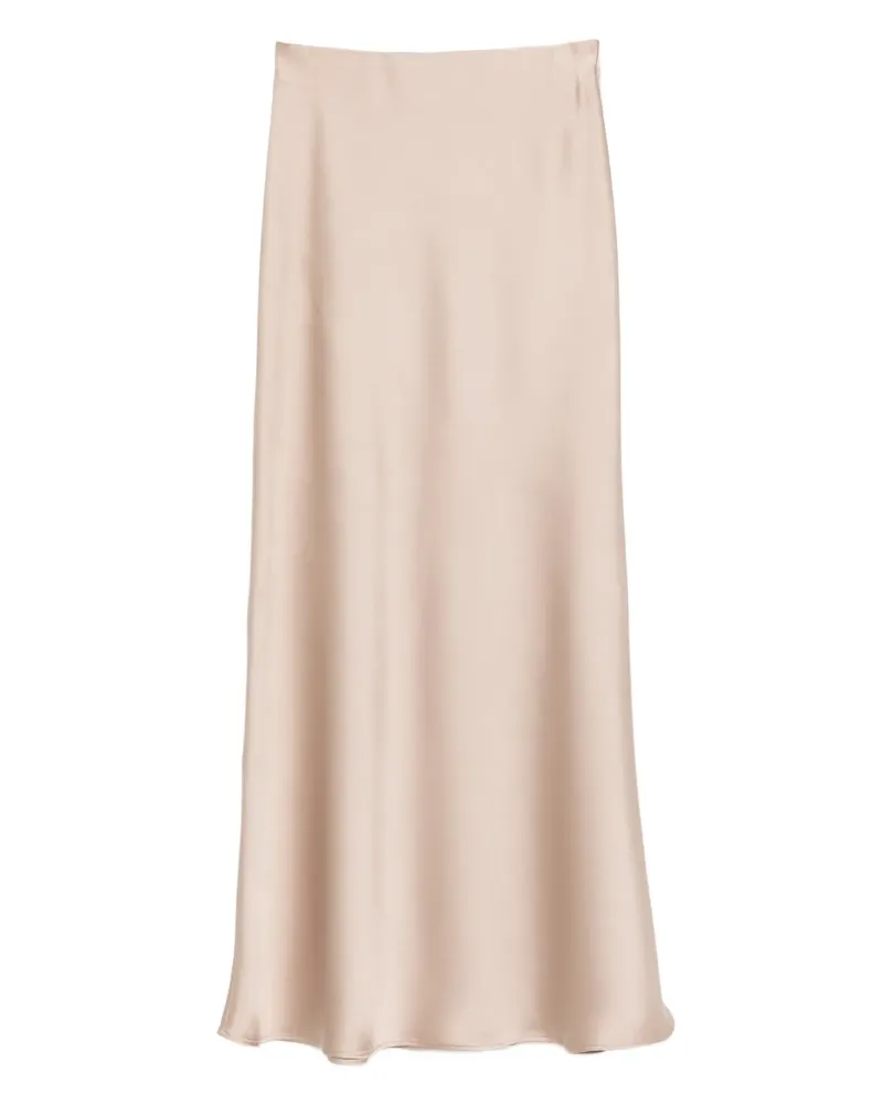 Blanca Langer Rock mit Stretchbund - Nude Nude