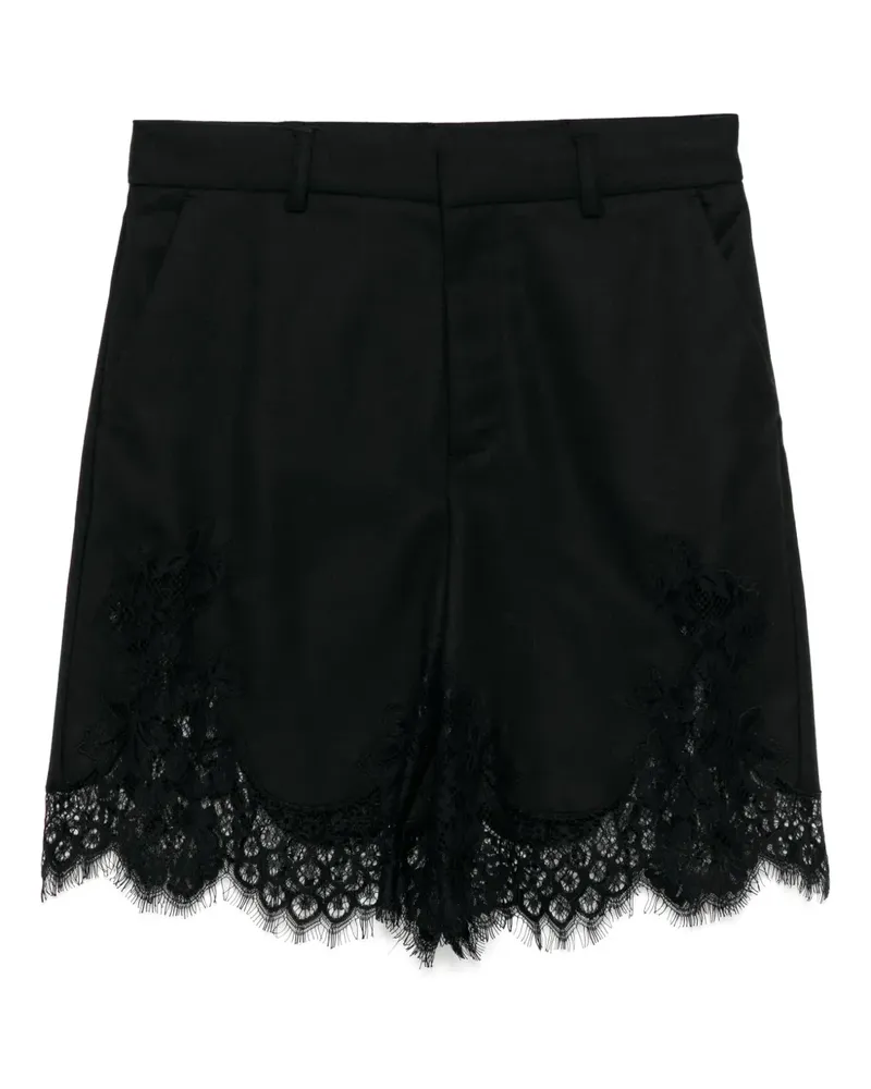 Monse Klassische Shorts aus Spitze - Schwarz Schwarz