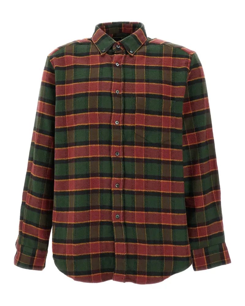 Portuguese Flannel Argila Hemd mit Check - Grün Grün