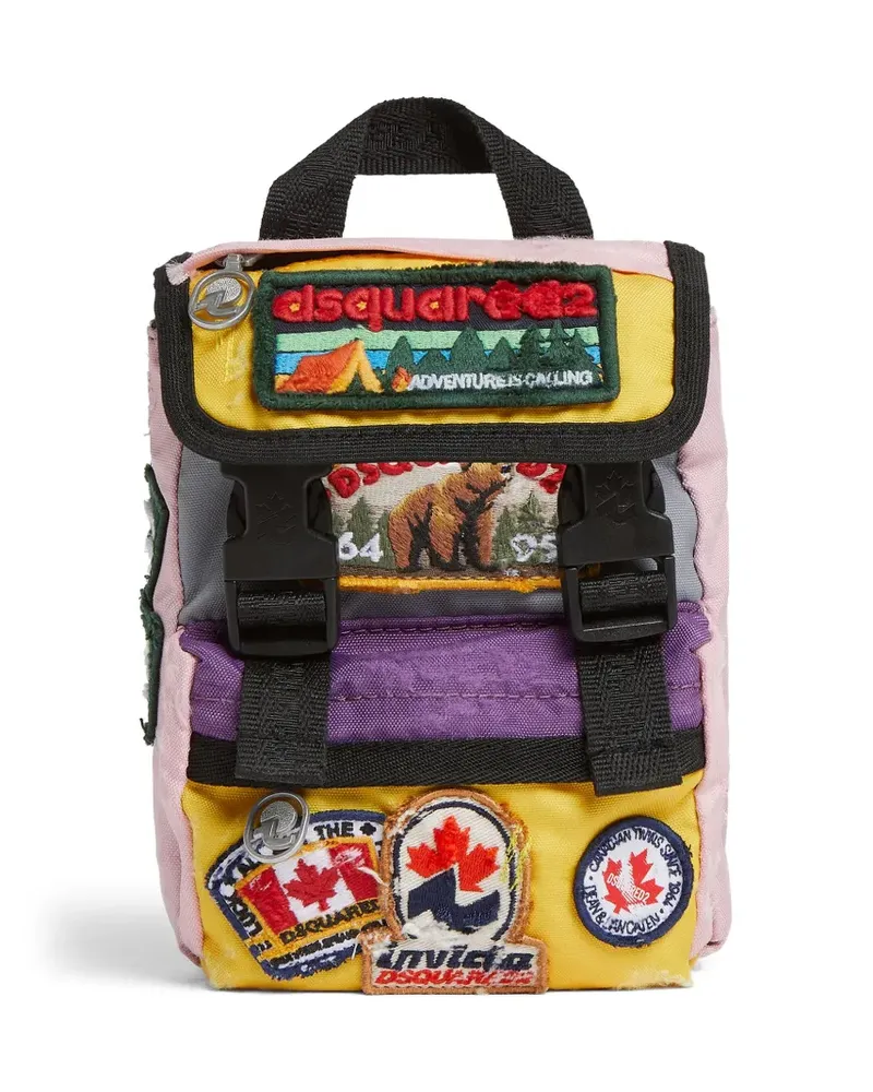 Dsquared2 x Invicta Rucksack mit Patch - Gelb Gelb