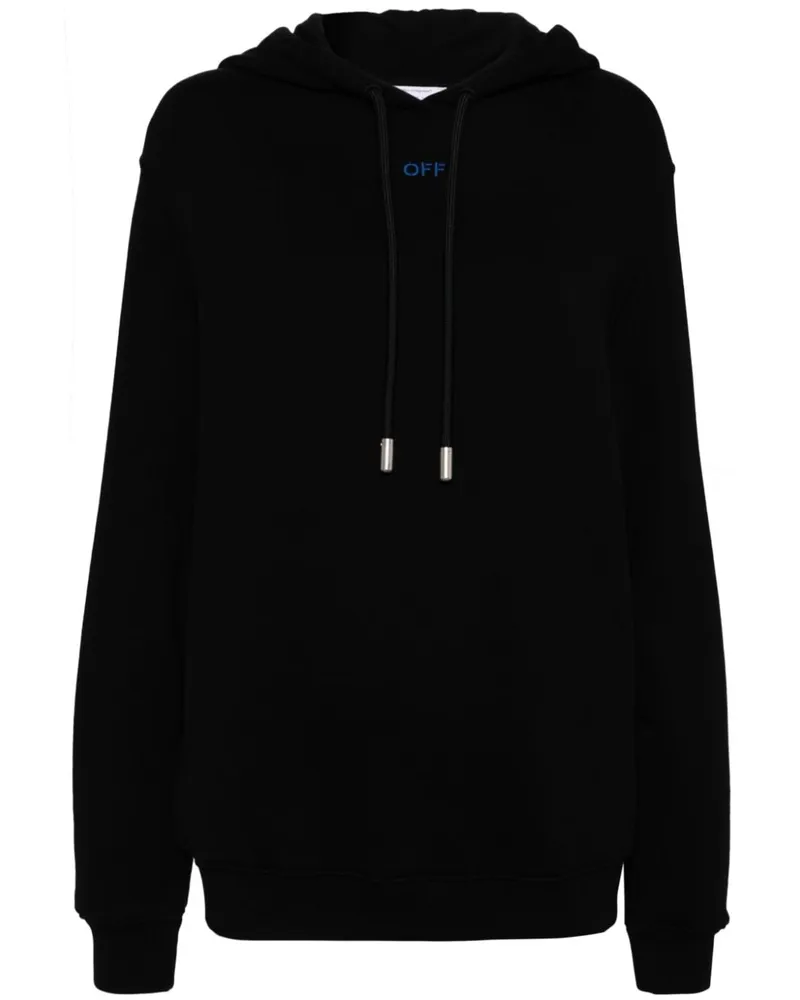 OFF-WHITE Pinkflower Arrow Hoodie - Schwarz Schwarz