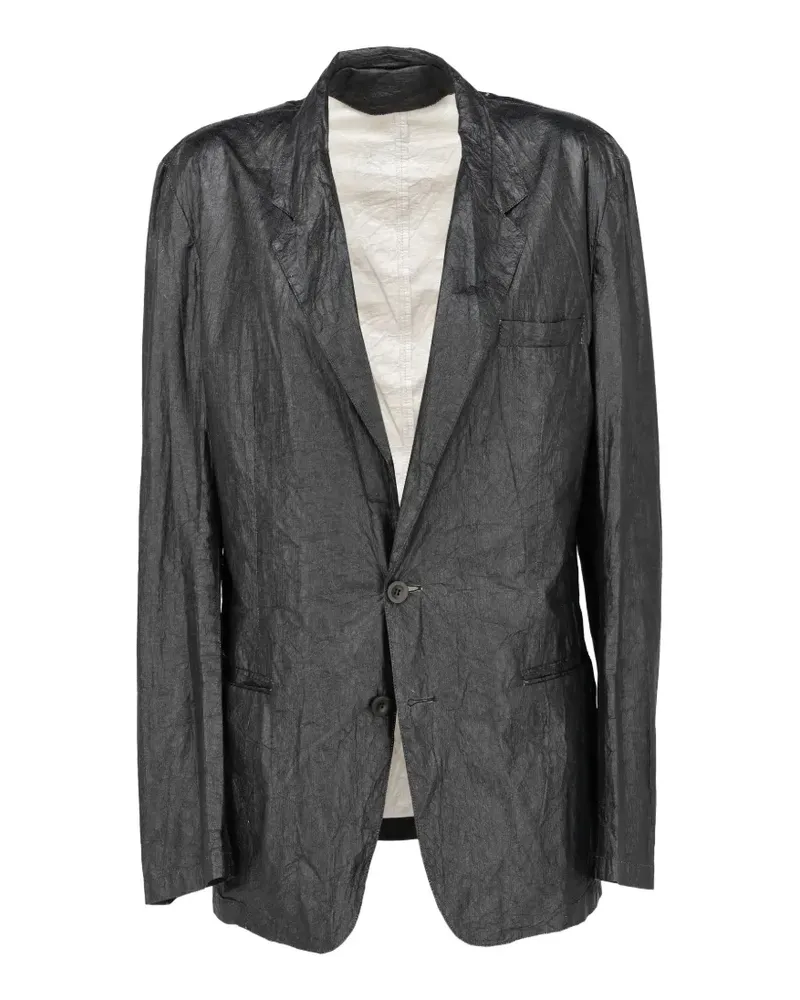 Maison Margiela Einreihiges Sakko - Schwarz Schwarz