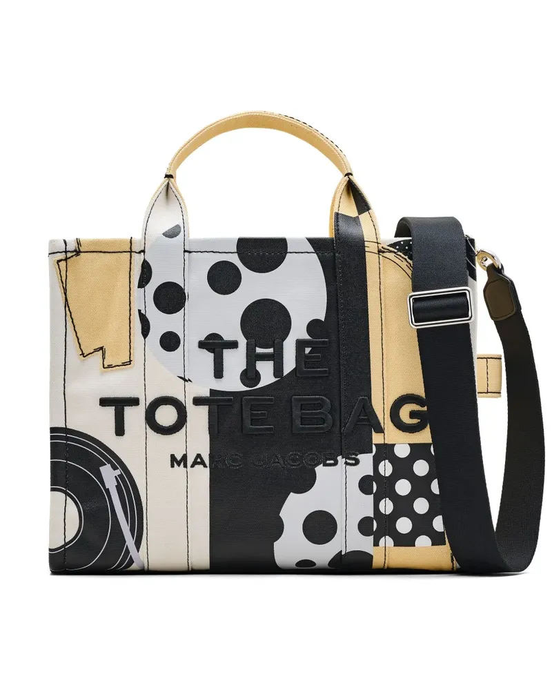 Marc Jacobs x Derrick Adams The Canvas Medium Tote Bag - Weiß Weiß