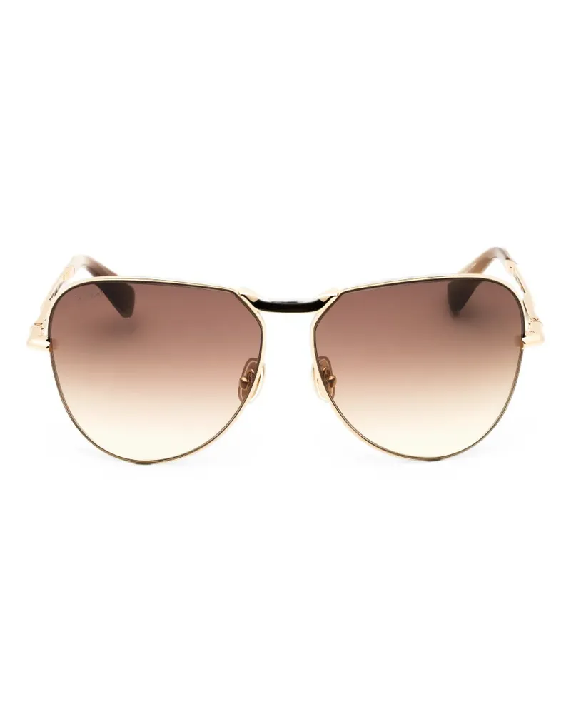 Max Mara pilot-frame sunglasses - Gold Gold