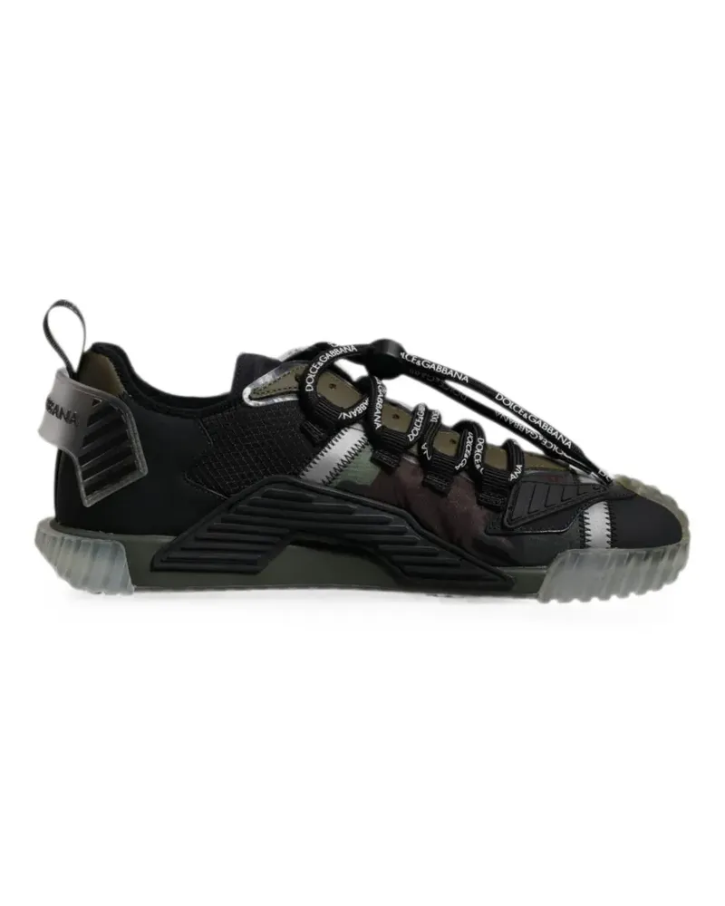 Dolce & Gabbana NS1 Sneakers mit Camouflage-Print - Schwarz Schwarz