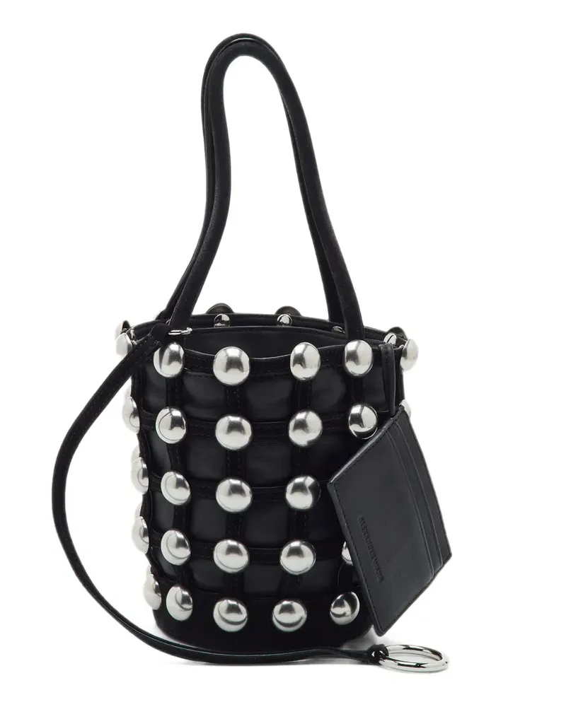 Alexander Wang Roxy studded bucket bag - Schwarz Schwarz