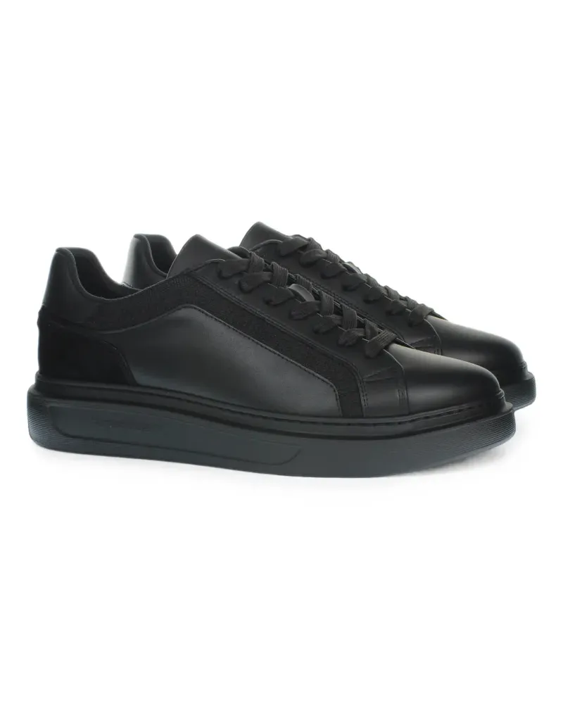 Harmont & Blaine Sneakers mit Logo - Schwarz Schwarz