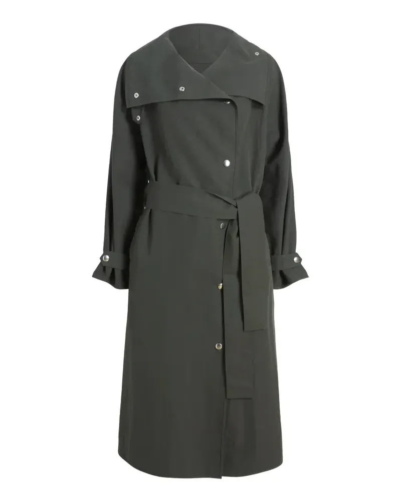 Proenza Schouler Corey Trenchcoat aus gewaschener Baumwolle - Grün Grün