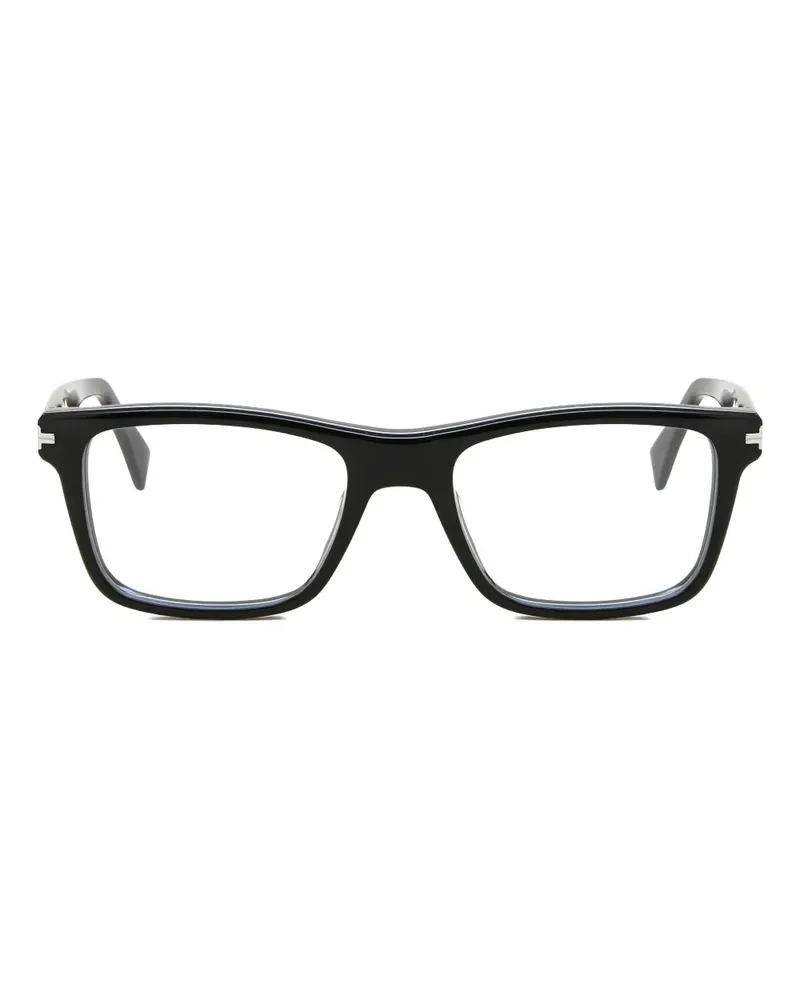 Lanvin Brille mit eckigem Gestell - Schwarz Schwarz