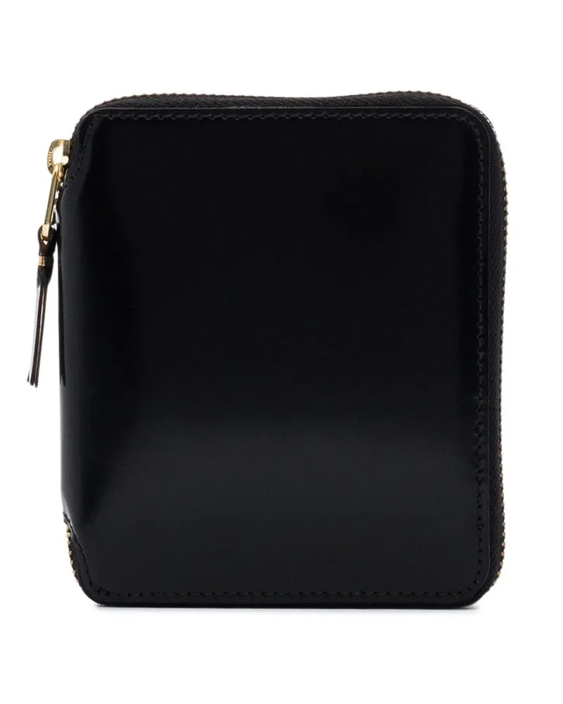 Comme des Garçons Portemonnaie mit Reißverschluss - Schwarz Schwarz