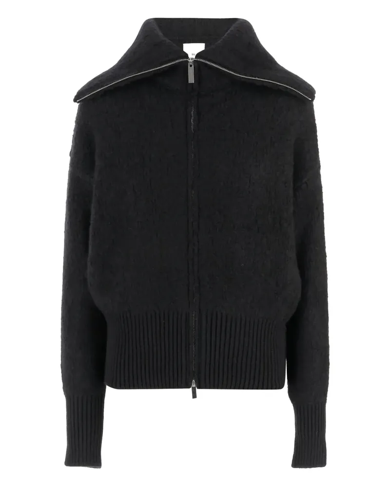 Sa Su Phi zip-up bomber jacket - Schwarz Schwarz