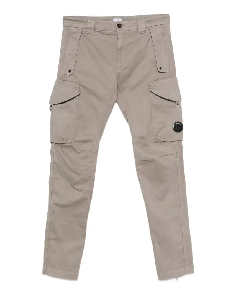 C.P. Company Cargohose mit Linsen-Detail - Grau Grau