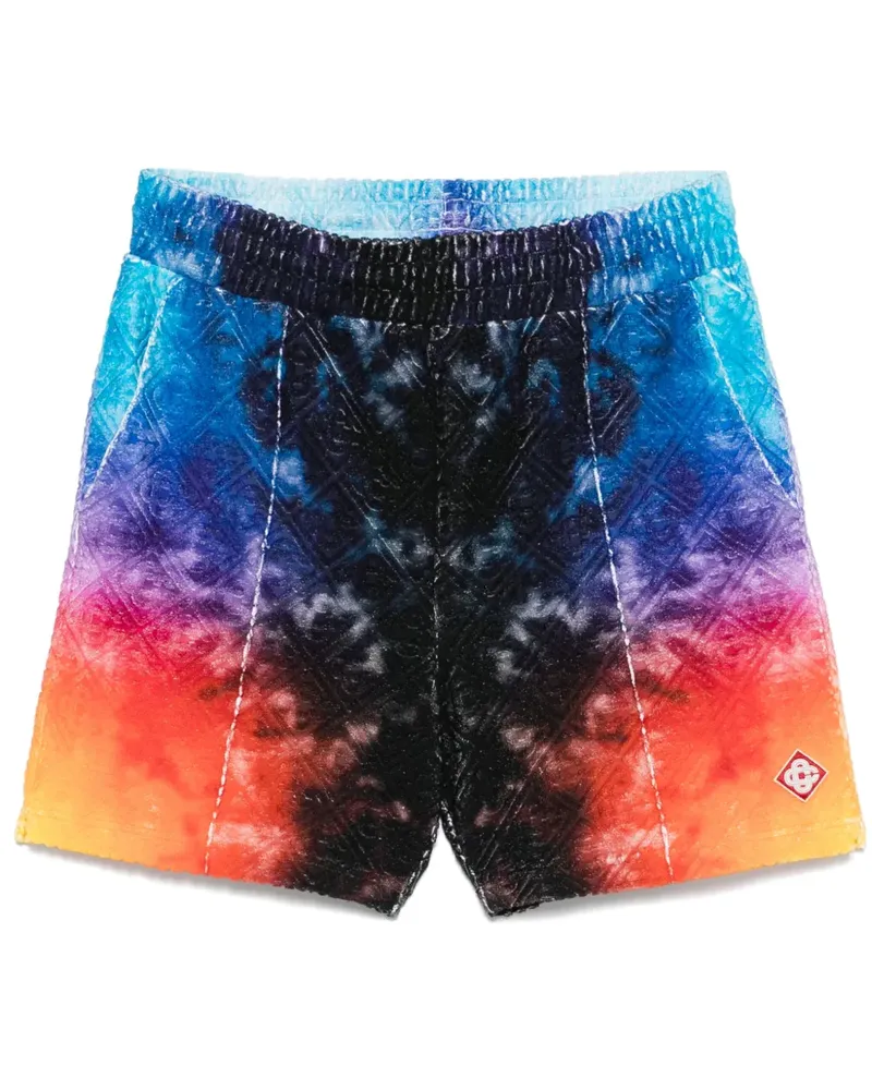 Casablanca Paris Shorts mit Monogramm - Blau Blau