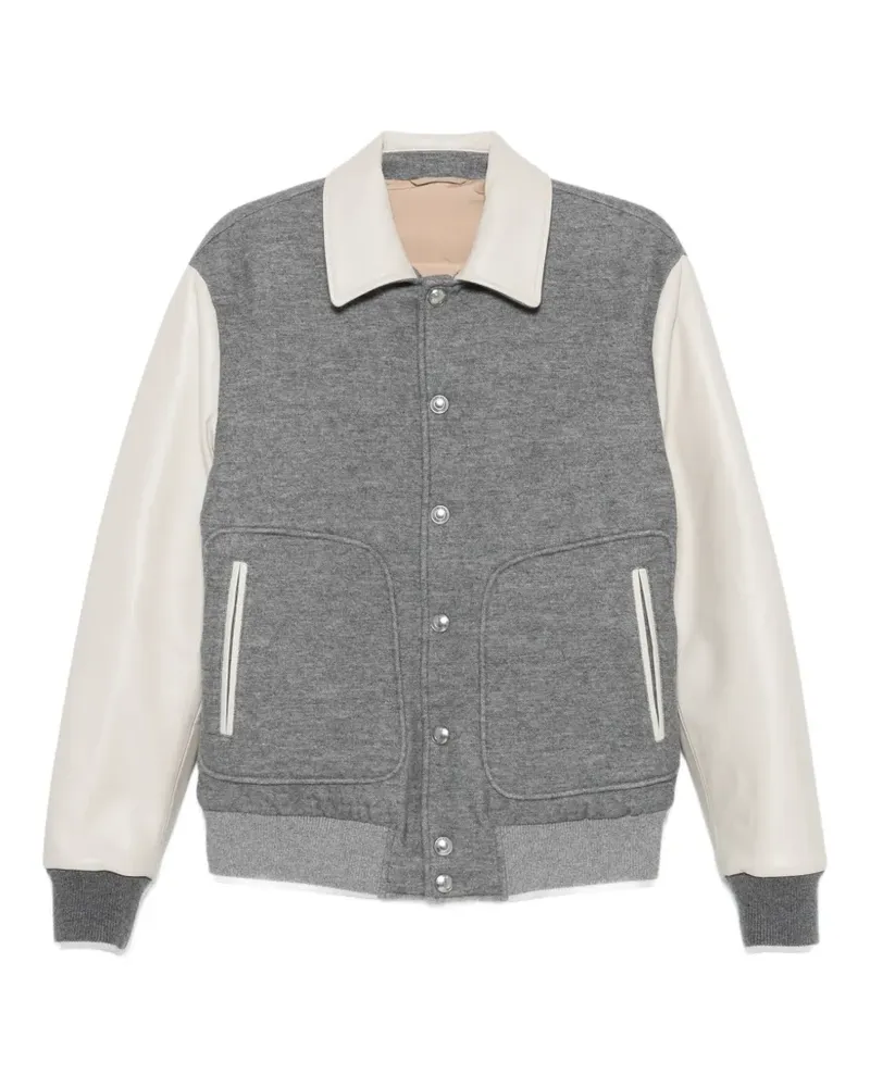 Eleventy Jacke aus Wollgemisch - Grau Grau
