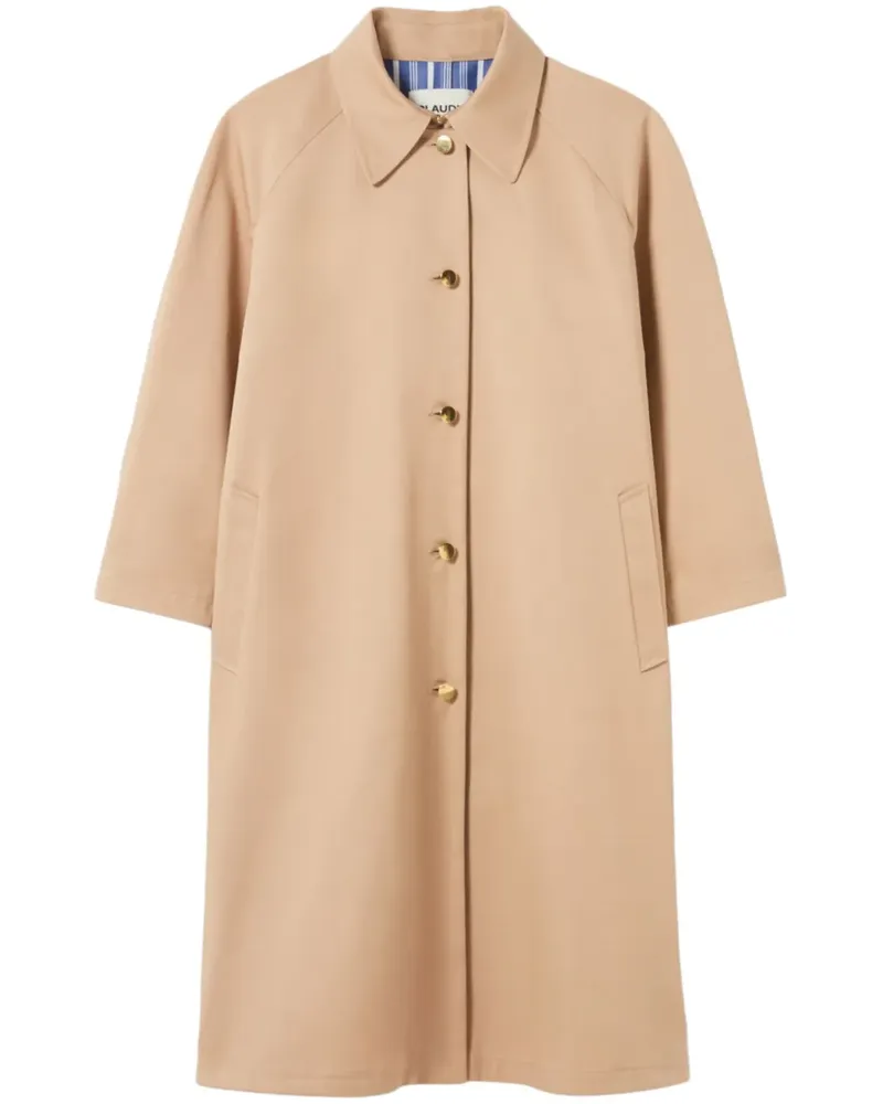 Claudie Pierlot Trenchcoat aus Baumwolle - Nude Nude