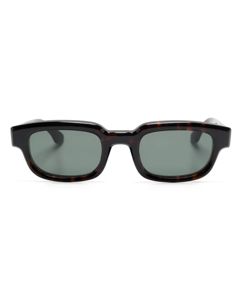 CHIMI Eckige Alter Sonnenbrille Braun