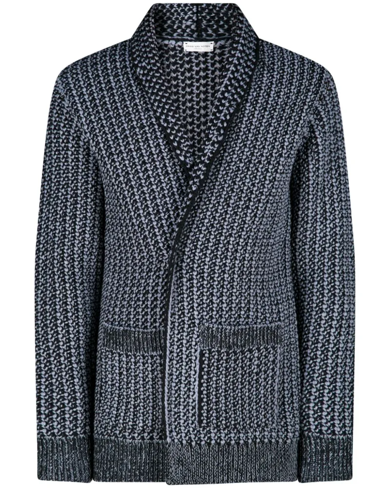 Dries van Noten Klassischer Cardigan - Schwarz Schwarz