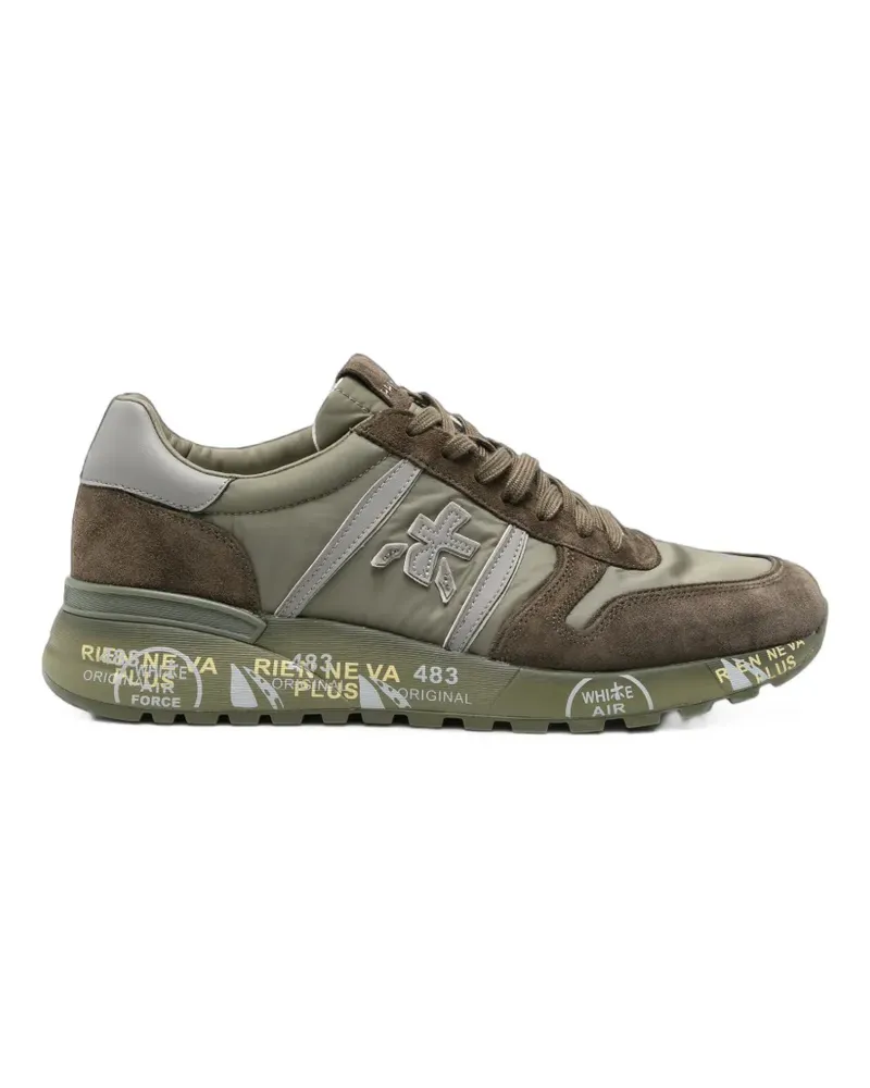 Premiata Lander Sneakers mit Einsätzen - Grün Grün
