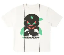 T-Shirt mit Monster-Print