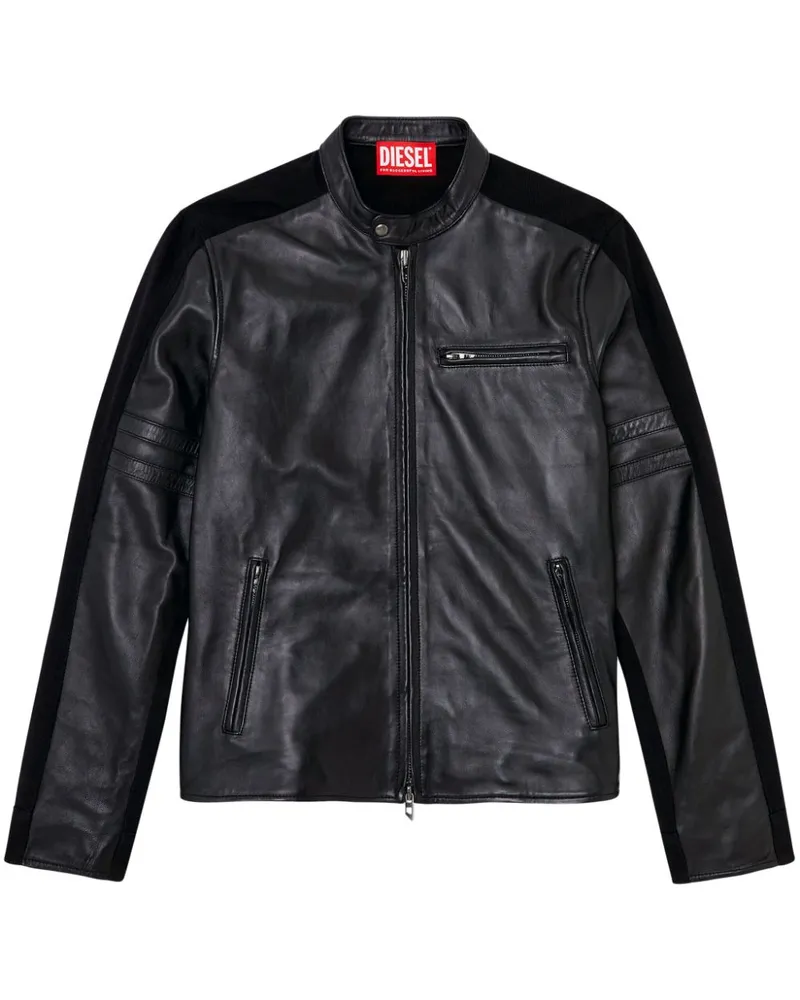 Diesel L-Simz Jacke - Schwarz Schwarz
