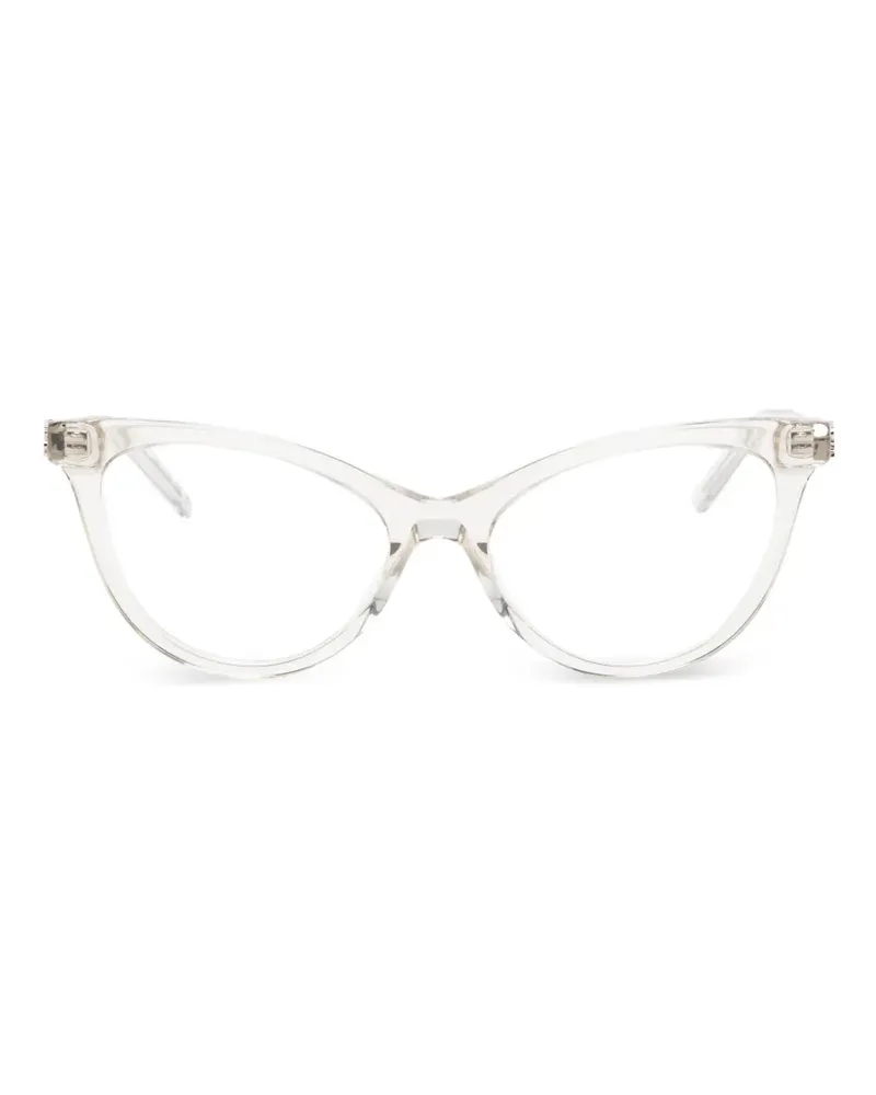 Saint Laurent Klassische Cat-Eye-Brille - Nude Nude