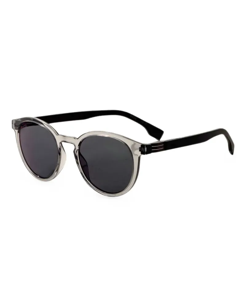 HUGO BOSS round-frame sunglasses - Grau Grau