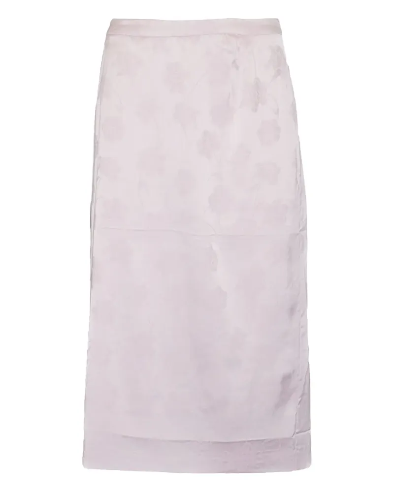 ROTATE Birger Christensen jacquard skirt - Rosa Rosa
