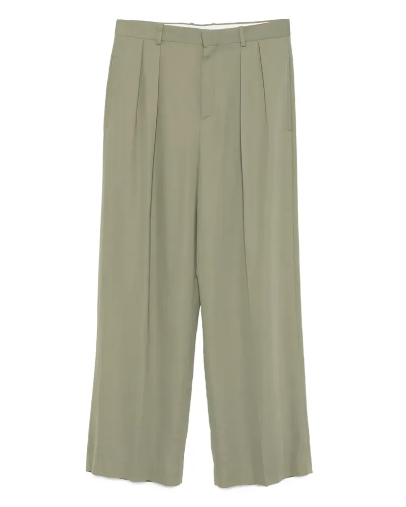 Loewe Hose mit Logo-Stickerei - Grün Grün