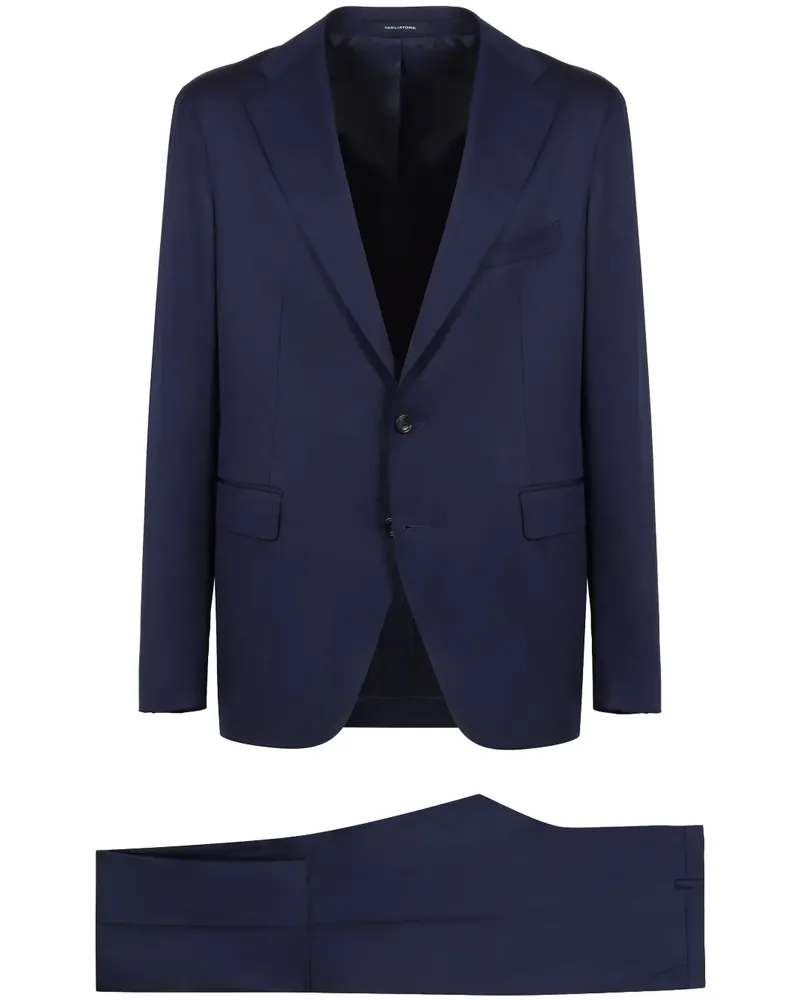 Tagliatore Klassischer Anzug - Blau Blau
