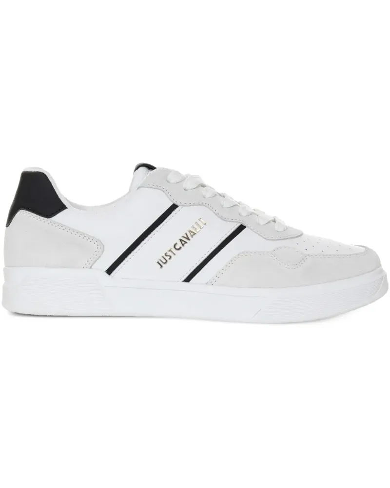 Just Cavalli Sneakers mit Logo - Weiß Weiß