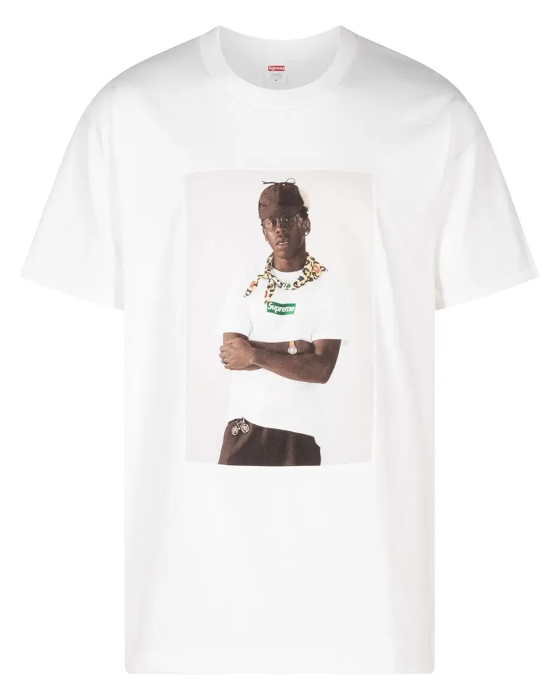 Supreme Being x Tyler The Creator T-Shirt mit Print - Weiß Weiß
