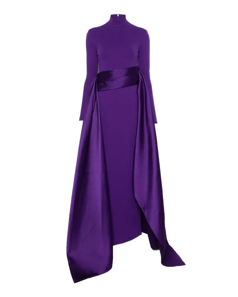 Solace London The Olivia maxi dress in deep orchid - Violett Violett