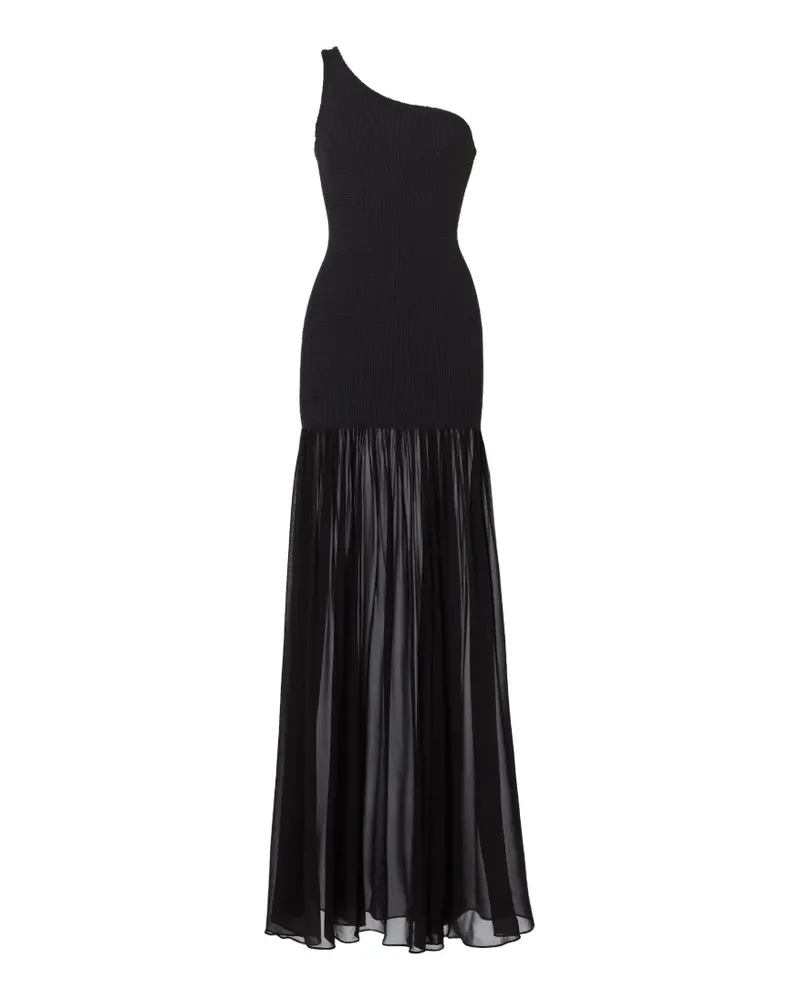 Hunza G Nancys Kleid - Schwarz Schwarz