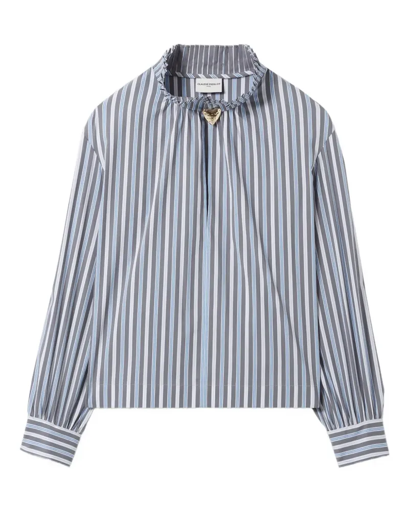Claudie Pierlot Gestreiftes Oberteil - Blau Blau