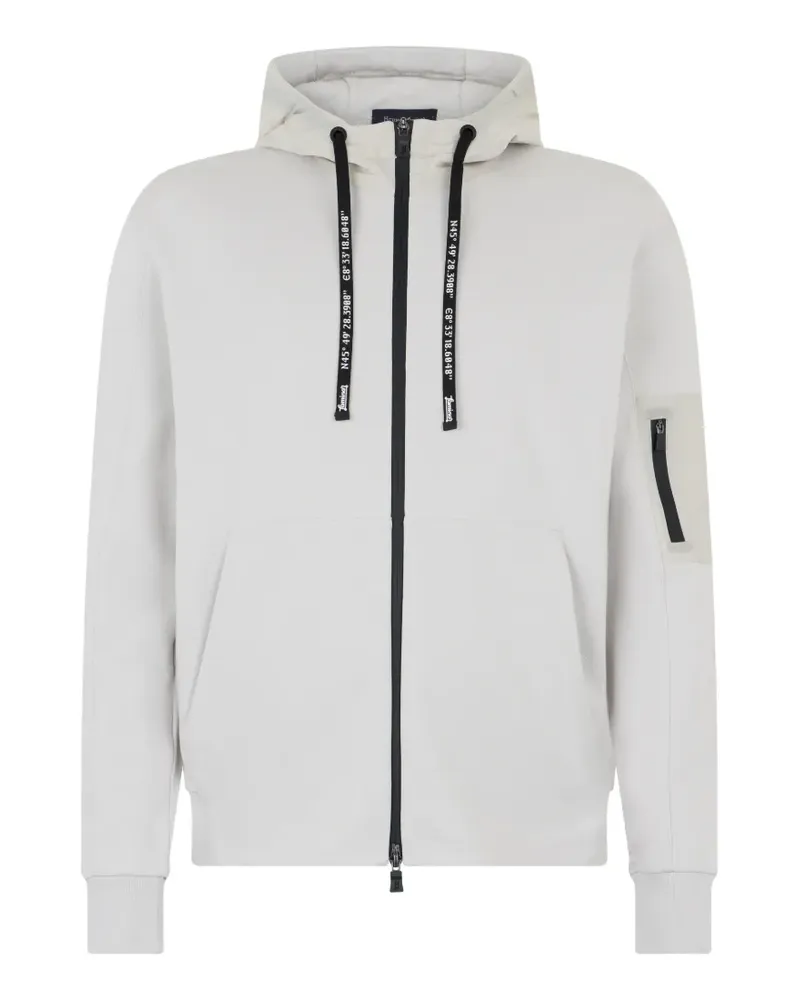 Herno zip-up hoodie - Weiß Weiß