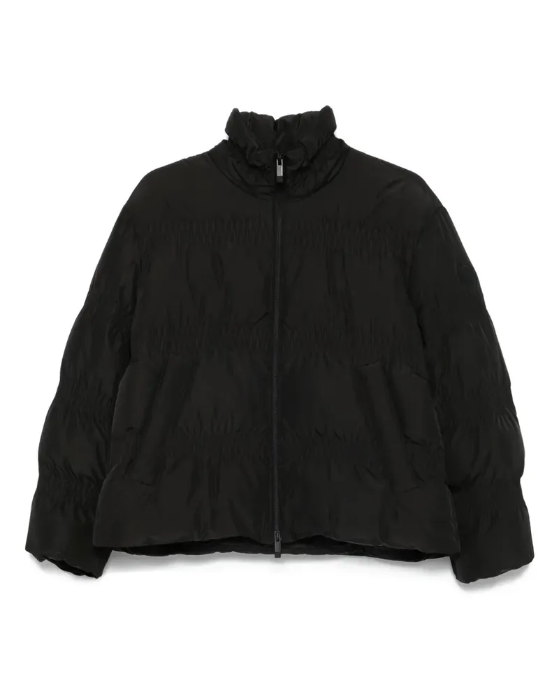 Moncler Gesteppte Ravignan Jacke - Schwarz Schwarz