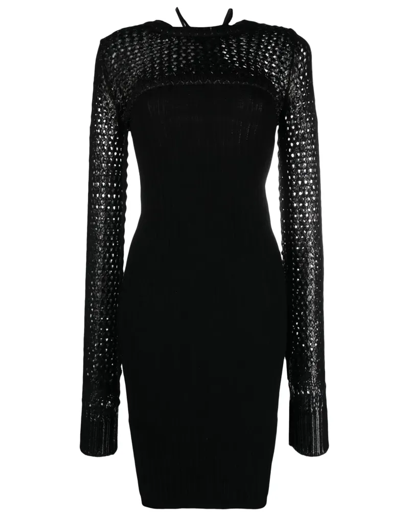 Iceberg Minikleid mit Cut-Outs - Schwarz Schwarz