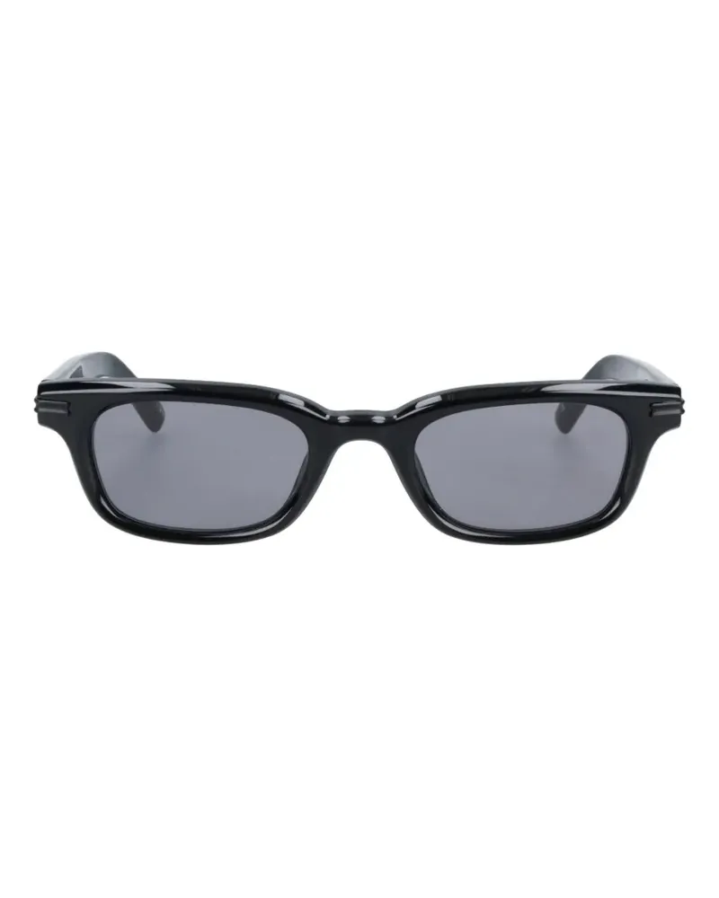 CHIMI Noct rectangle-frame sunglasses - Schwarz Schwarz